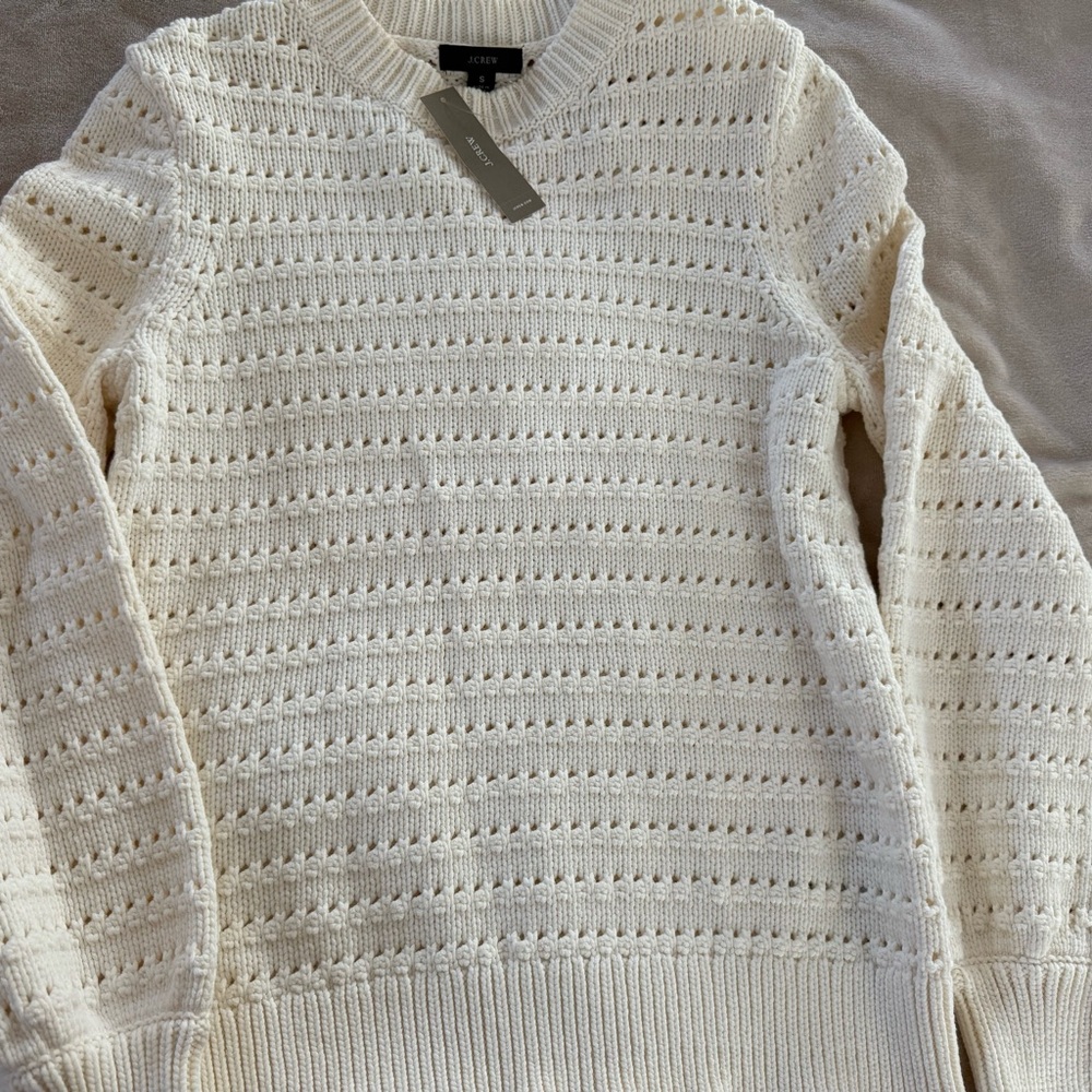 J. Crew Ivory Sweater